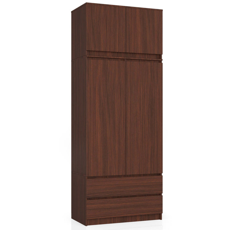 Kleiderschrankerweiterung S 90 cm – Wenge – 2 Türen