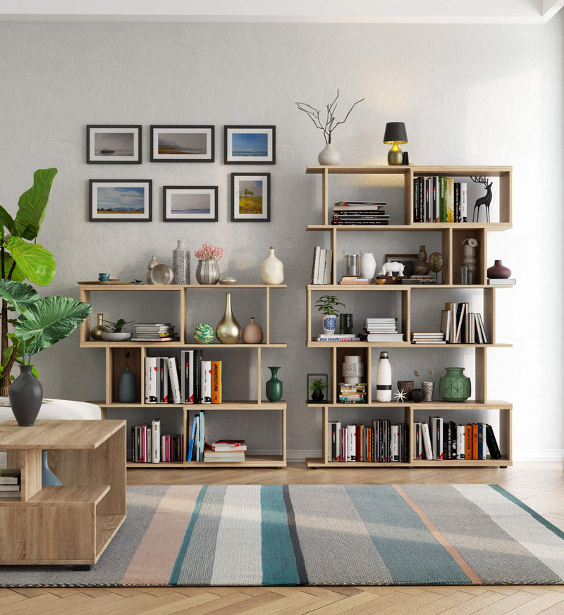Mini FIX Bücherregal mit Regalböden – Sonoma Eiche