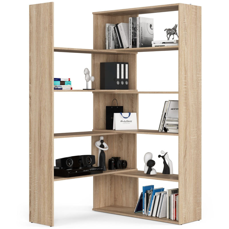 Drehbares Regal TWIST – Sonoma-Eiche