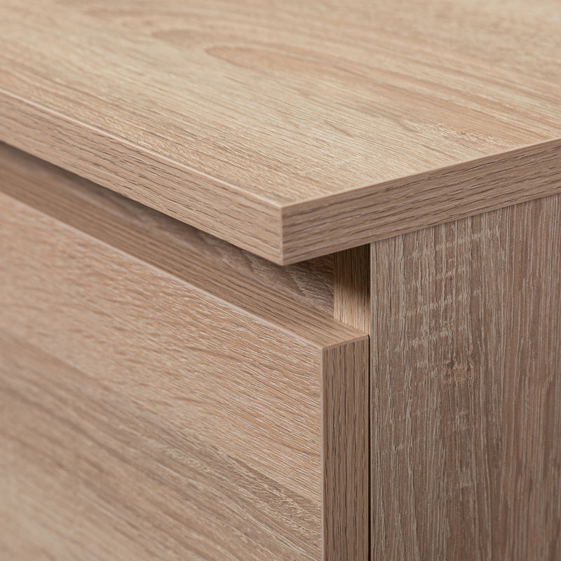 Schminktisch mit Spiegel CLP P-2/SL 900x600 RIGHT PK SONOMA OAK