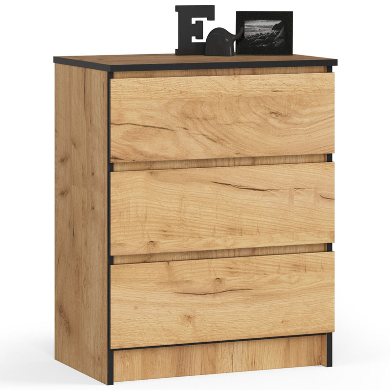 Kommode K60 3SZ CLP PK OAK CRAFT