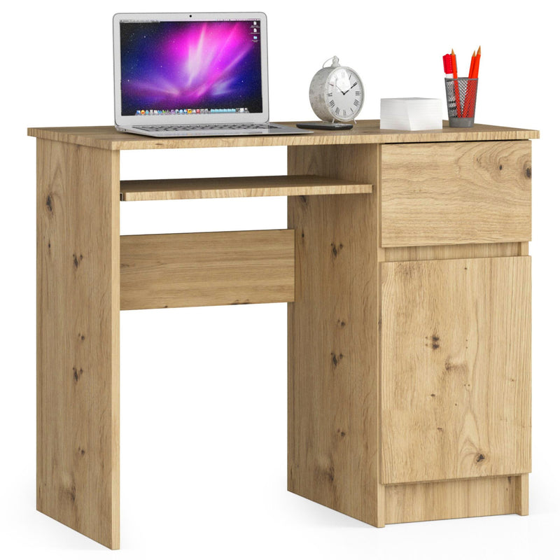 PIXEL OAK ARTISAN COMPUTERSCHREIBTISCH - RECHTS