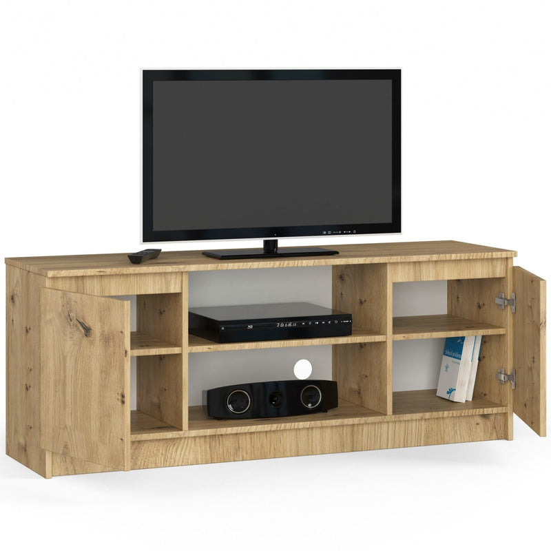 TV-KOMMODE K140 2D 1P CLP ARTISAN OAK