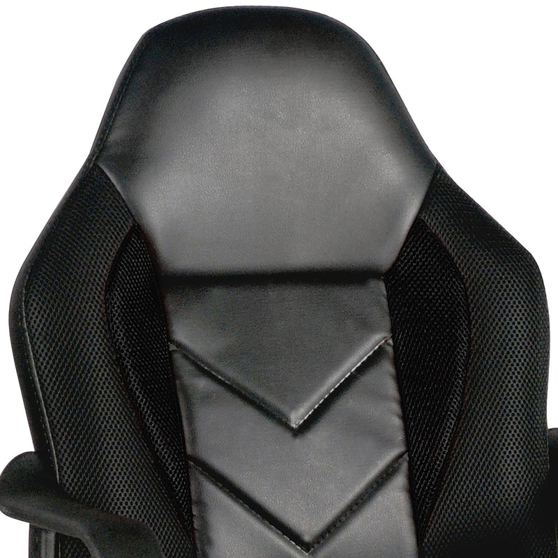 F4G FG-C18 SCHWARZER GAMING-STUHL