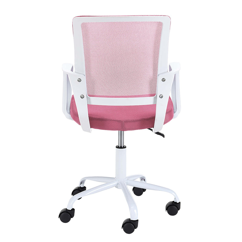 DREHSTUHL FD-6 WEISS / ROSA