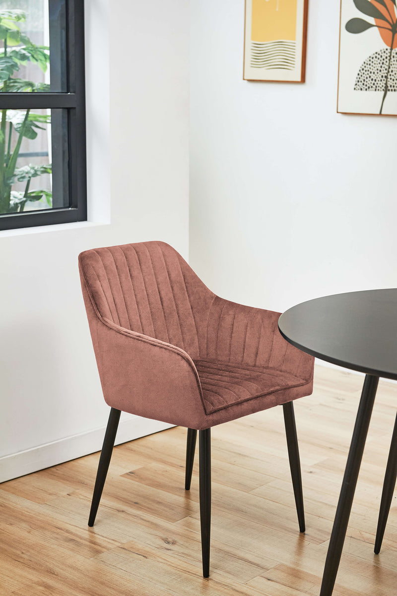 2x Stuhl SJ.040 Puderrosa