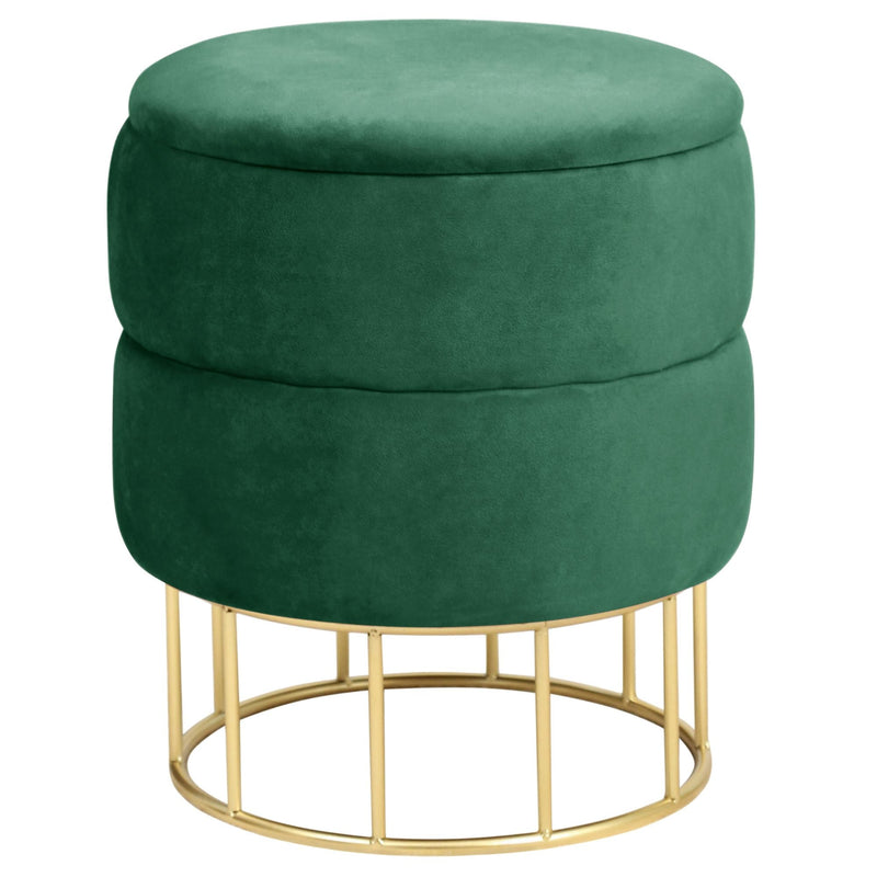 ELZA FLASCHE GRÜNER POUFFE