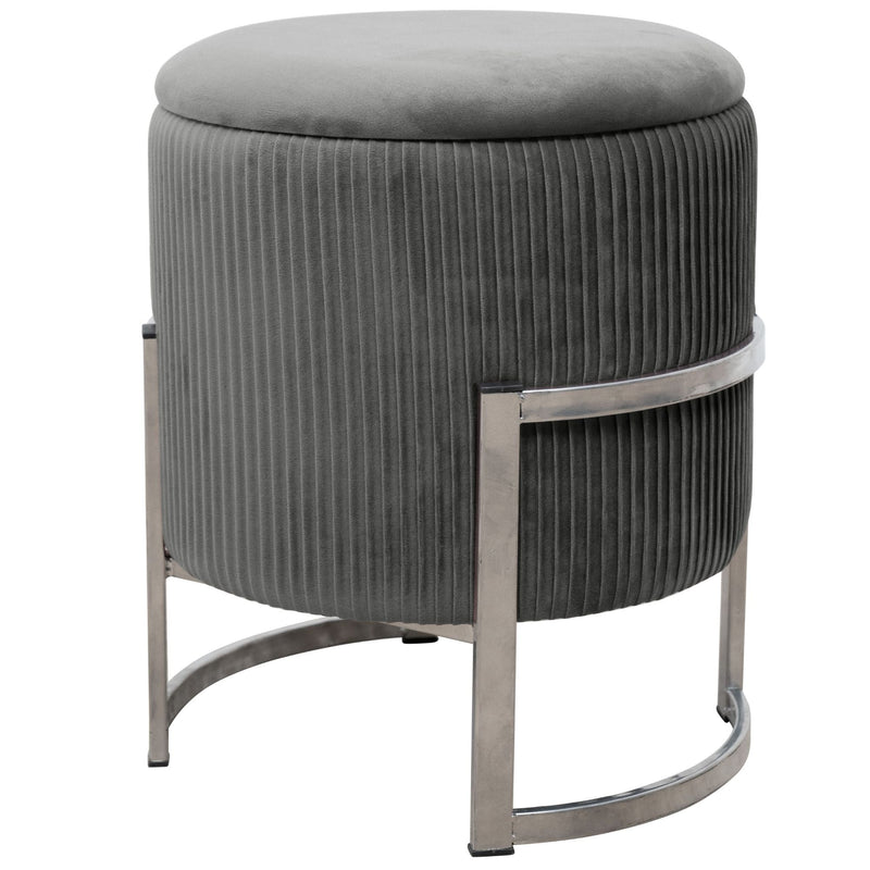 Porto Graphit-Pouf
