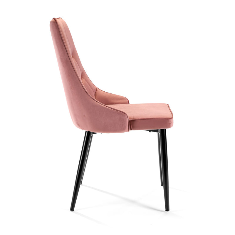 2x Stuhl SJ.054 Rosa