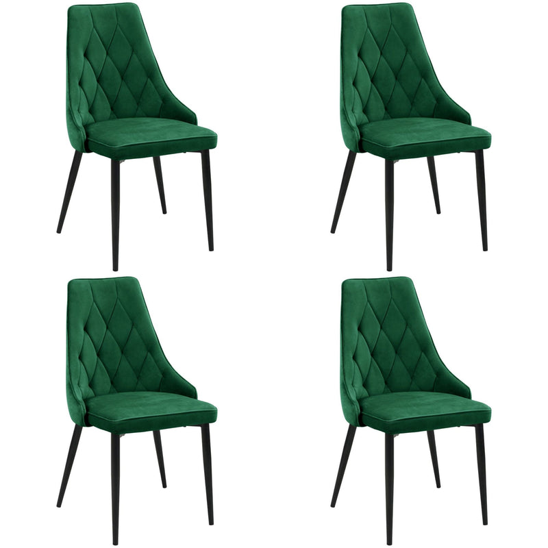 4x Stuhl SJ.054 Flaschengrün