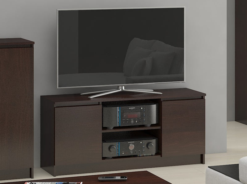 TV-SCHRANK 120 cm 2D 1P WENGE