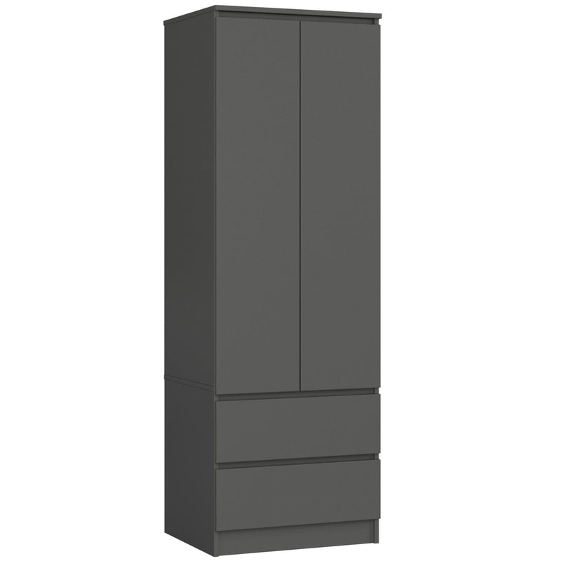 STAR WARDROBE S60 2D 2SZ PK GRAPHITGRAU
