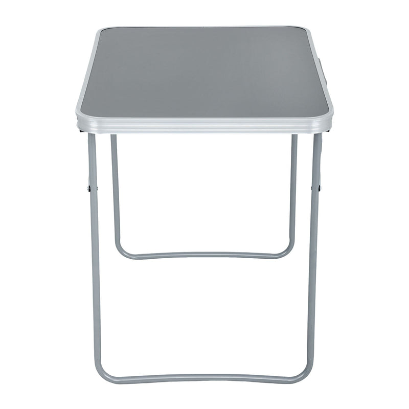 ARES Klappbarer Campingtisch 70x50 cm Grau