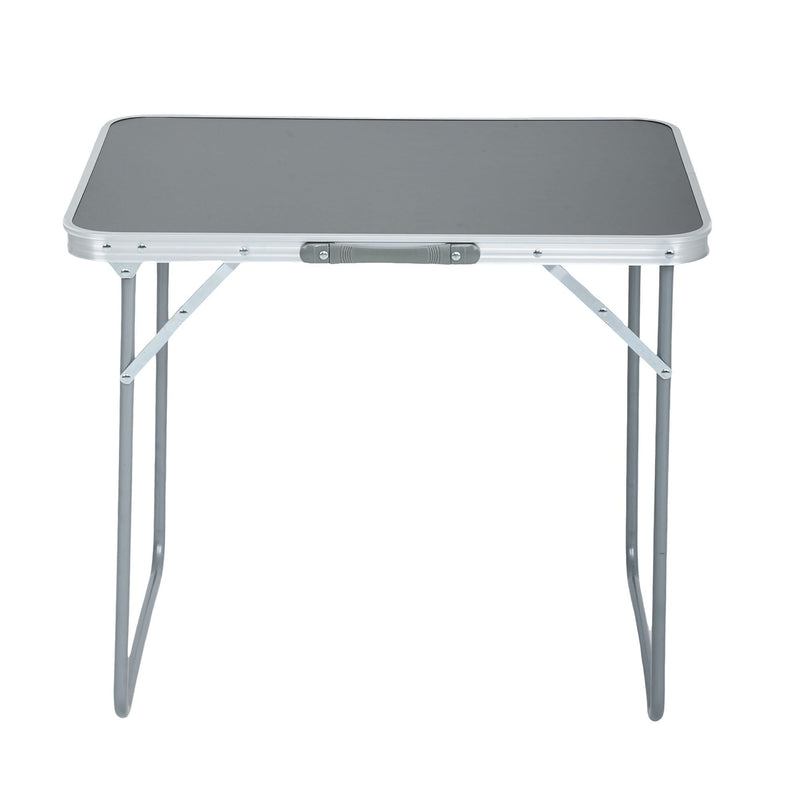 ARES Klappbarer Campingtisch 70x50 cm Grau