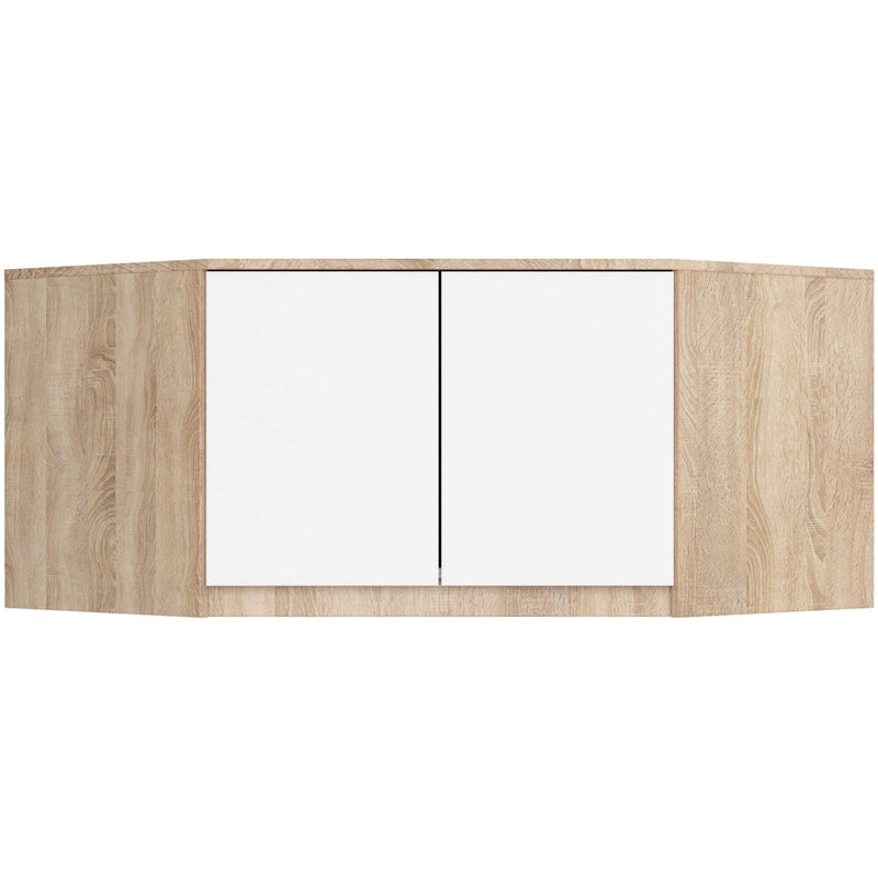 KLEIDERSCHRANKVERLÄNGERUNG S100 SONOMA EICHE / WEISS