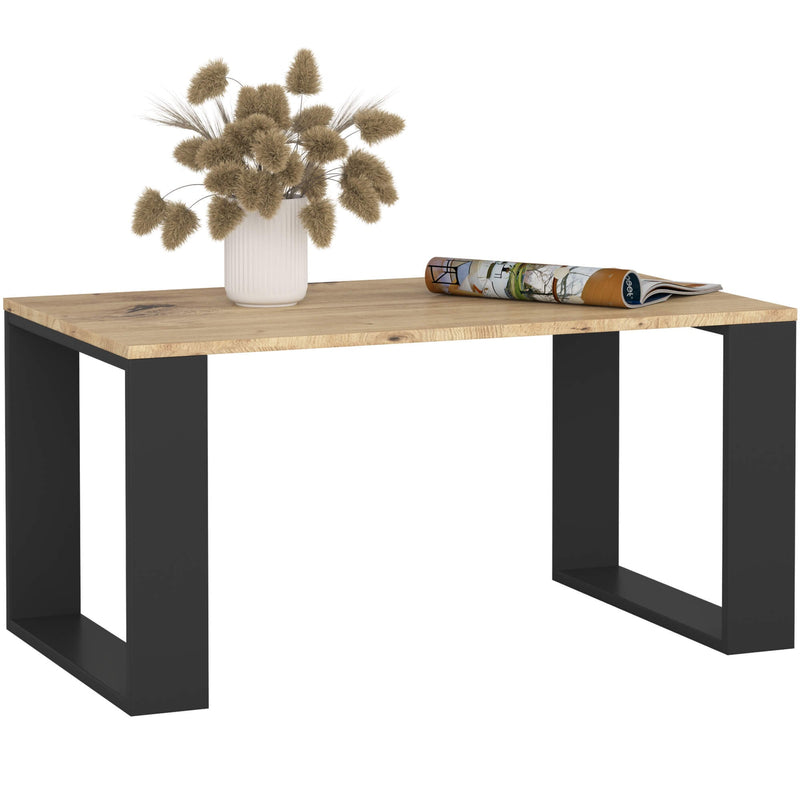 NOX Couchtisch Artisan Eiche / Schwarz