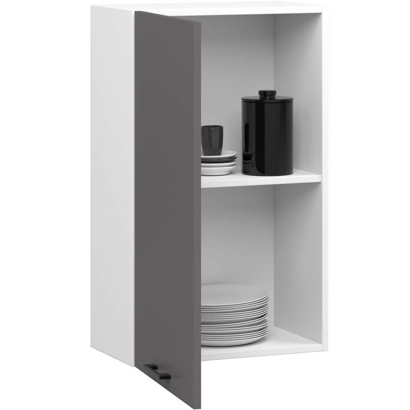 OLIWIA W50 H720 WEISS / GRAPHITGRAU Schrank