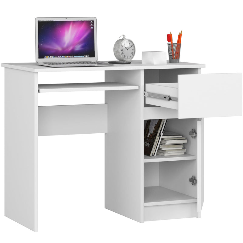 PIXEL PK COMPUTERSCHREIBTISCH WEISS - RECHTS