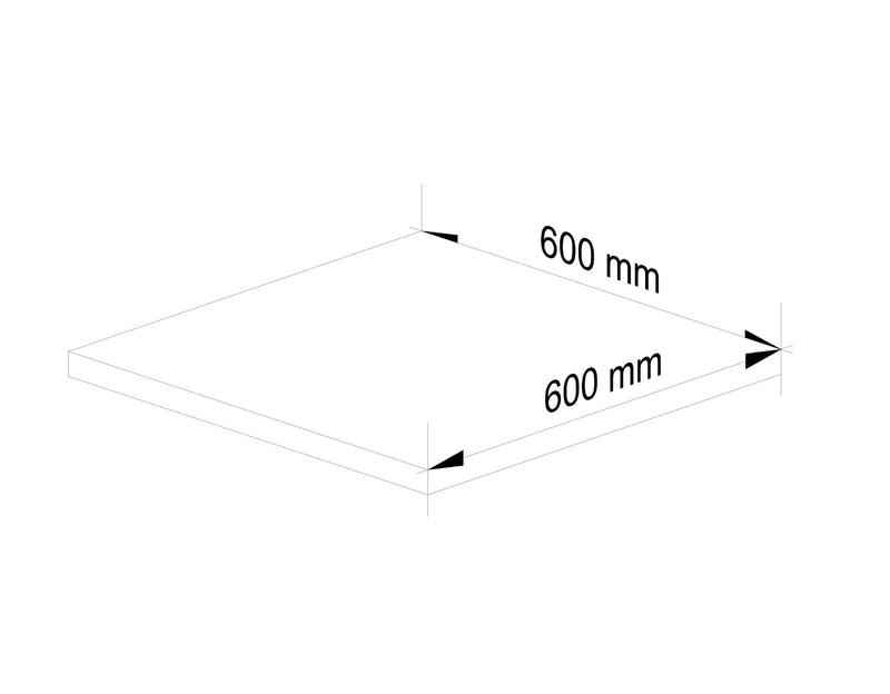 S60 Oliwia Küchenarbeitsplatte – Craft Oak