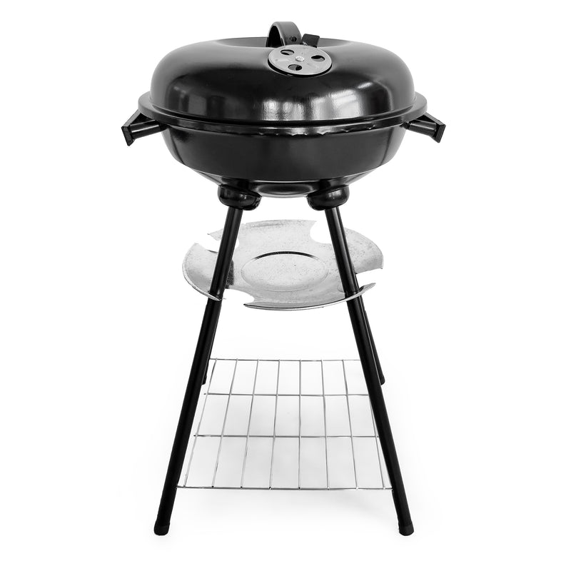 Gartengrill mit Deckel Lüftungsöffnung Aschekasten Ablage MultiGarden