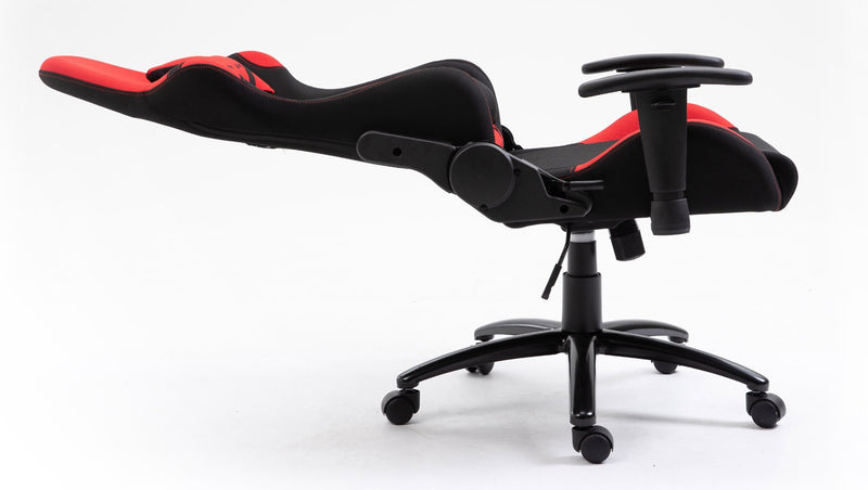 F4G FG38 Gaming-Stuhl aus rotem Stoff