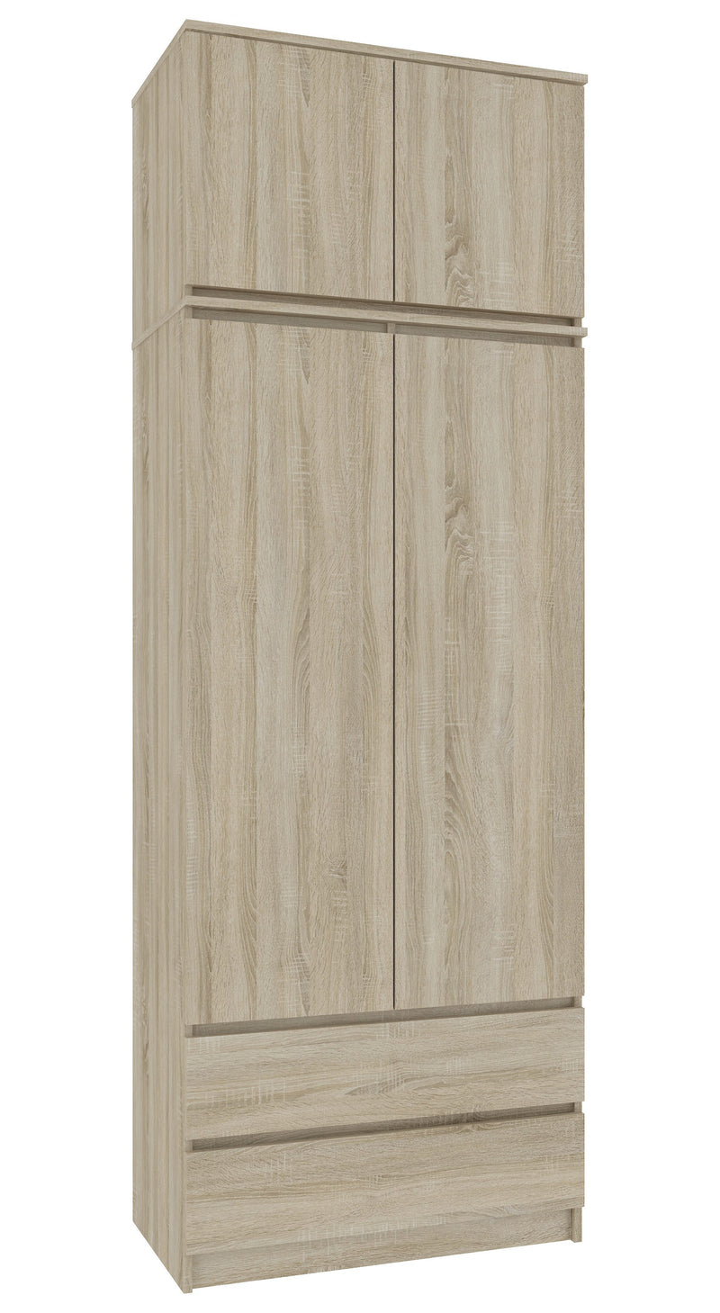 Kleiderschrankerweiterung S90 2D 2SZ CLP Sonoma Eiche