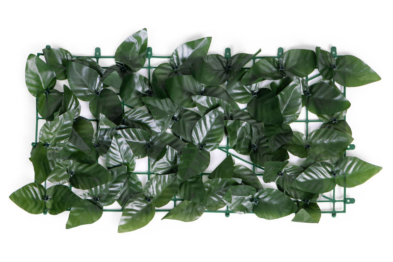 Künstliche Efeu-Hecke 500x50 cm grün Balkon Sichtschutz Verkleidung
