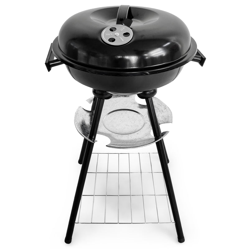 Gartengrill mit Deckel Lüftungsöffnung Aschekasten Ablage MultiGarden