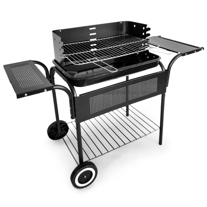 Gartengrill Metallregale Rostverstellung Räder MultiGarden