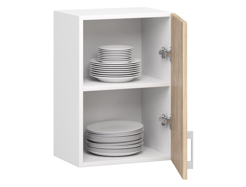 LIMA W40 Schrank /580/ WEISS/SONOMA EICHE