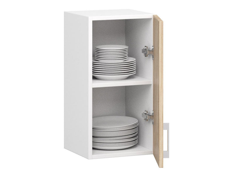 LIMA W30 Schrank /580/ WEISS/SONOMA EICHE