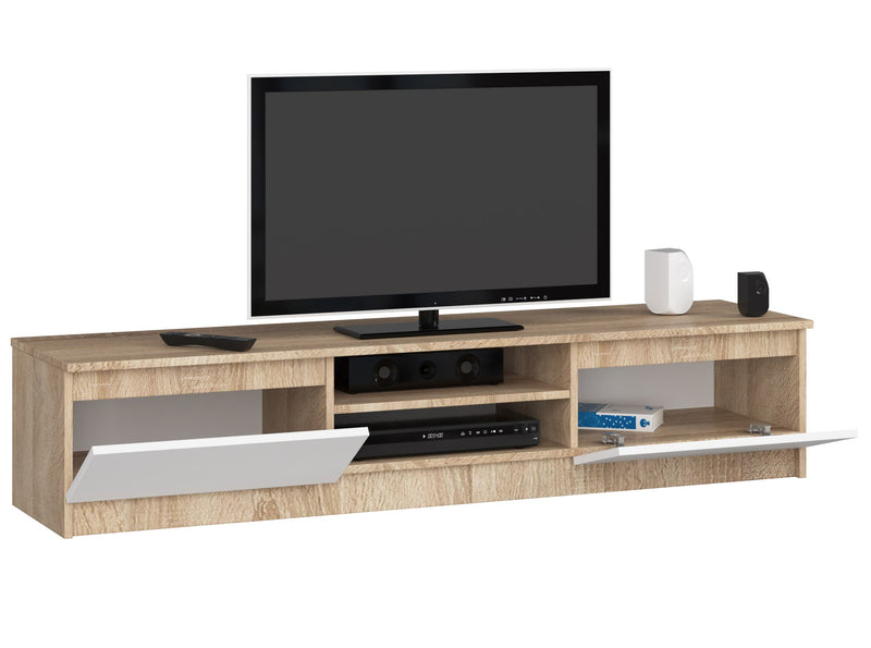 TV-Truhe K160 CLP Sonoma / Weiß