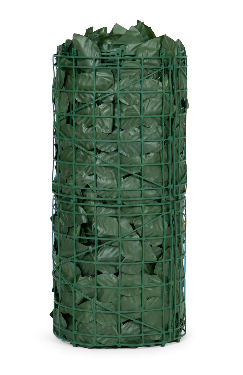 Künstliche Efeu-Hecke 500x50 cm grün Balkon Sichtschutz Verkleidung