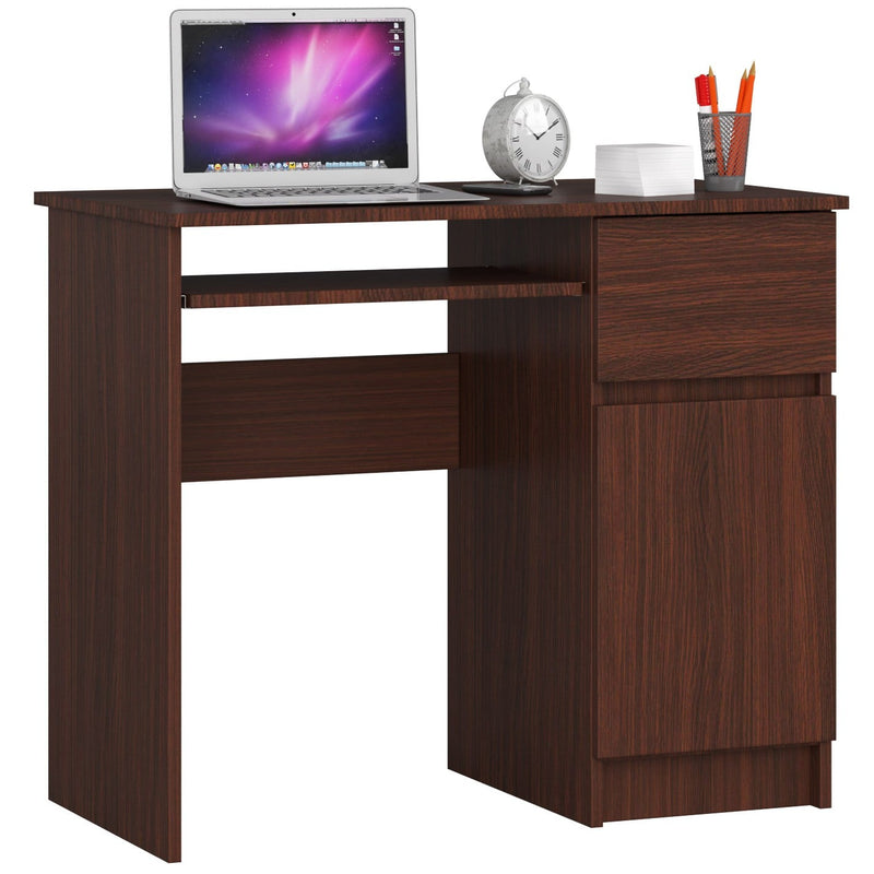 Computertisch 90 cm Pixel rechts PK Wenge