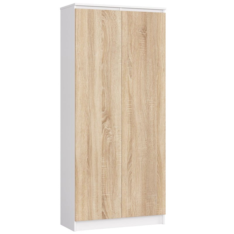GESCHLOSSENES REGAL R80 2D 8P CLP DZ WEISS / SONOMA
